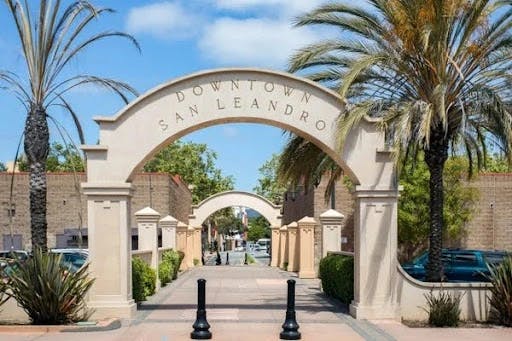 Image of the beautiful city of San Leandro