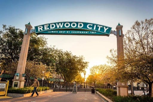 Image of the beautiful city of Redwood City