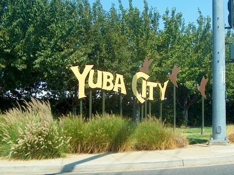 Image of the beautiful city of Yuba City