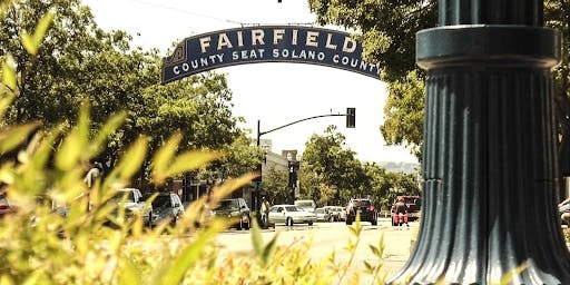 Image of the beautiful city of Fairfield