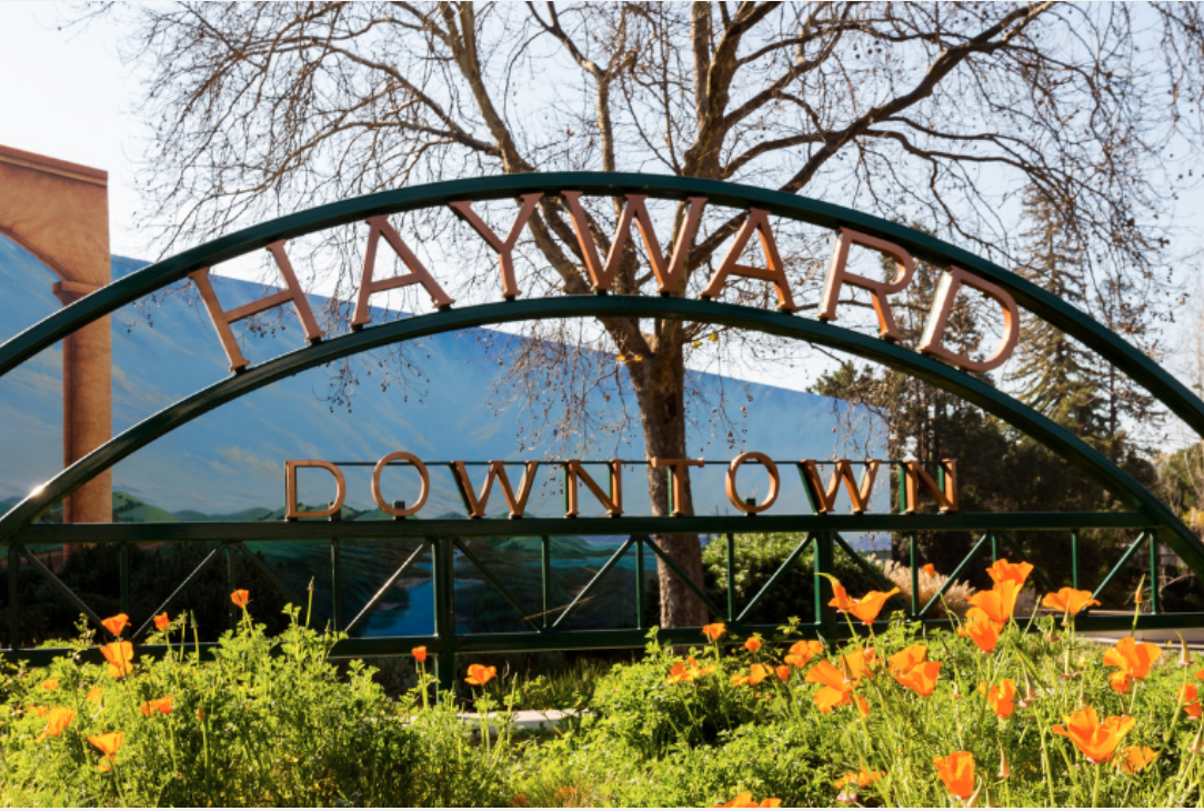 Image of the beautiful city of Hayward